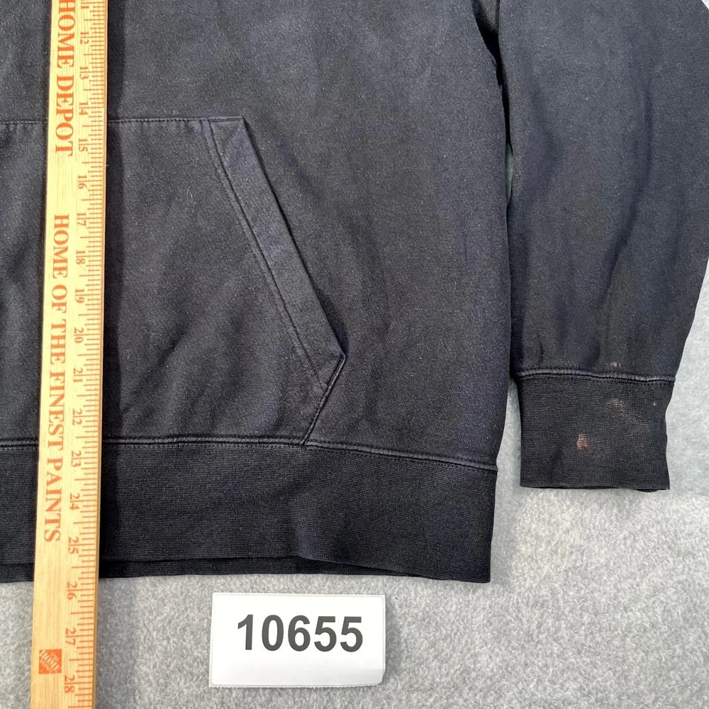 Jordan Hoodie Mens Large Black Cotton Hooded Russell Westbrook Why Not Casual